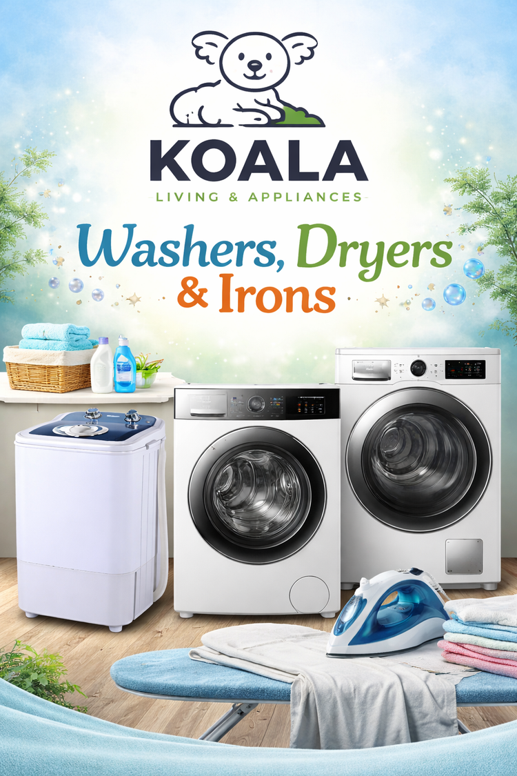 Washers, Dryers & Irons