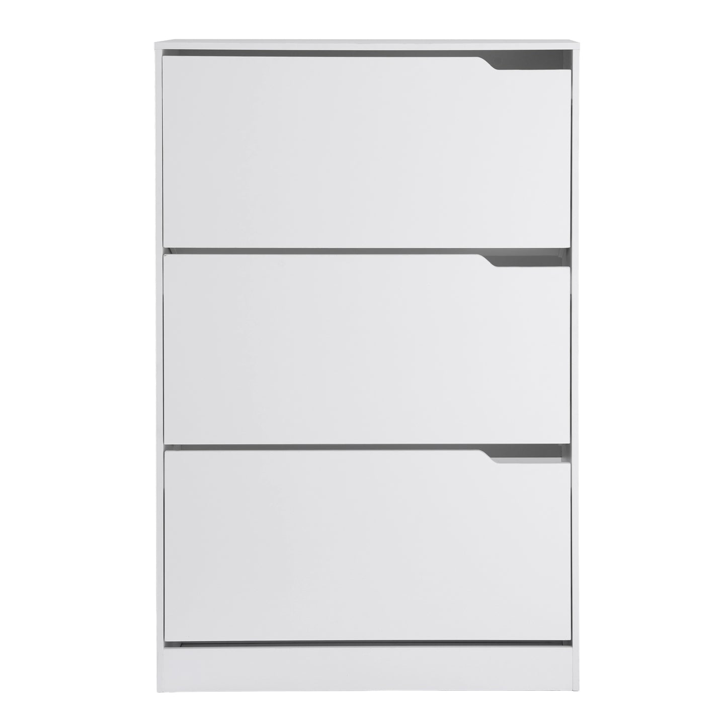Artiss Shoe Rack Cabinet 24 Pairs Adjustable Shelf White