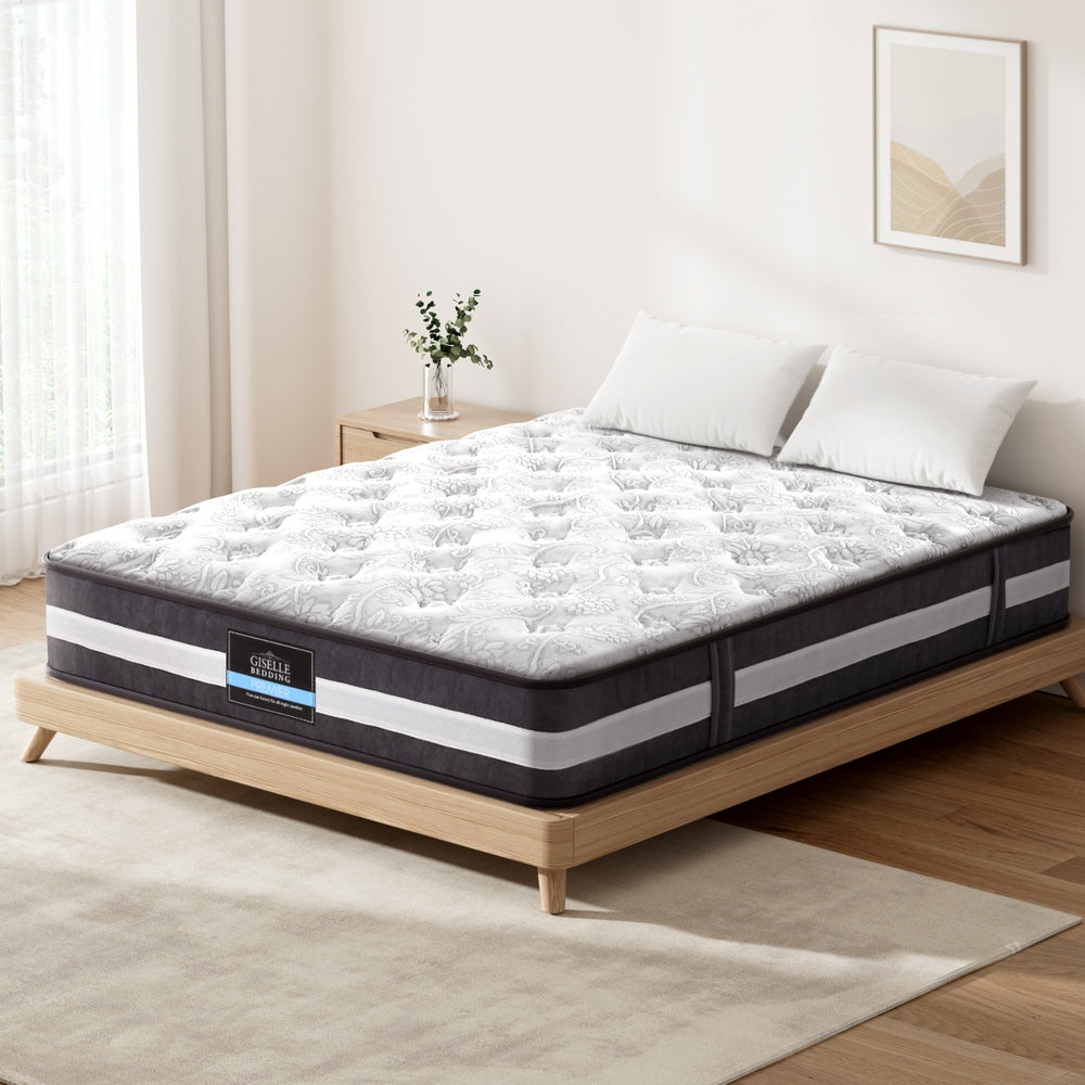 Giselle Bedding Queen Mattress Pocket Spring Queen 30cm