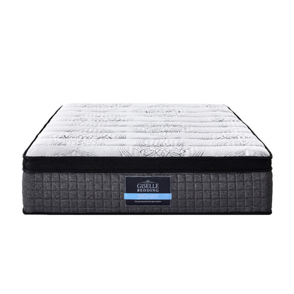 Giselle Bedding 34cm Mattress 9 Zone Latex Foam King Single