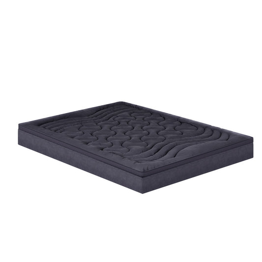 Giselle Bedding 3-Zone Pillowtop Mattress Topper 1000GSM for Back Pain Relief Washable with 45cm Deep Pocket Double