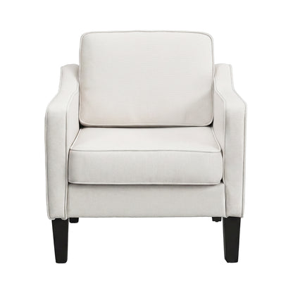 Artiss Armchair Lounge Accent Chair Linen Fabric Beige